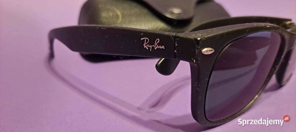 Ray Ban 3D okulary używane ETUI futerał Kraków