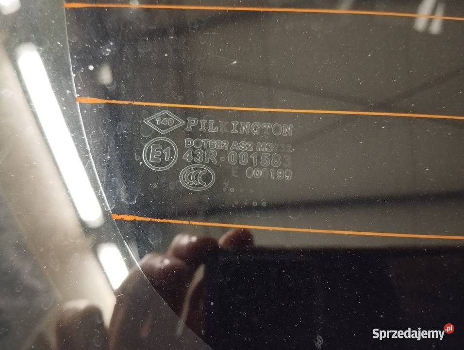 Klapa tylna Dacia Sandero II TEB76 osobowe łódzkie Łask