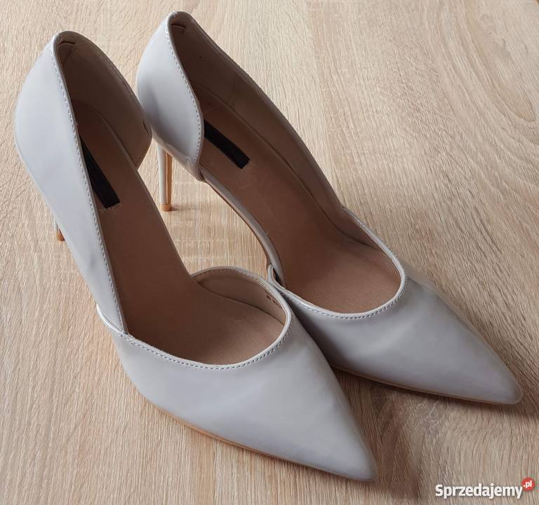 Nowe szare szpilki Lost Ink 40 buty obcasy zachodniopomorskie Szczecin