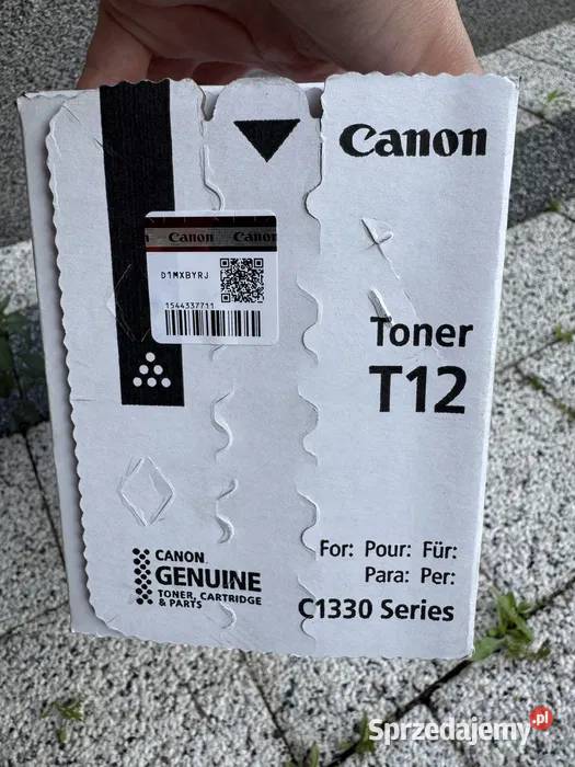 Toner Canon T12 Seria C1330 zestaw niebieski Druk w kolorze Żary