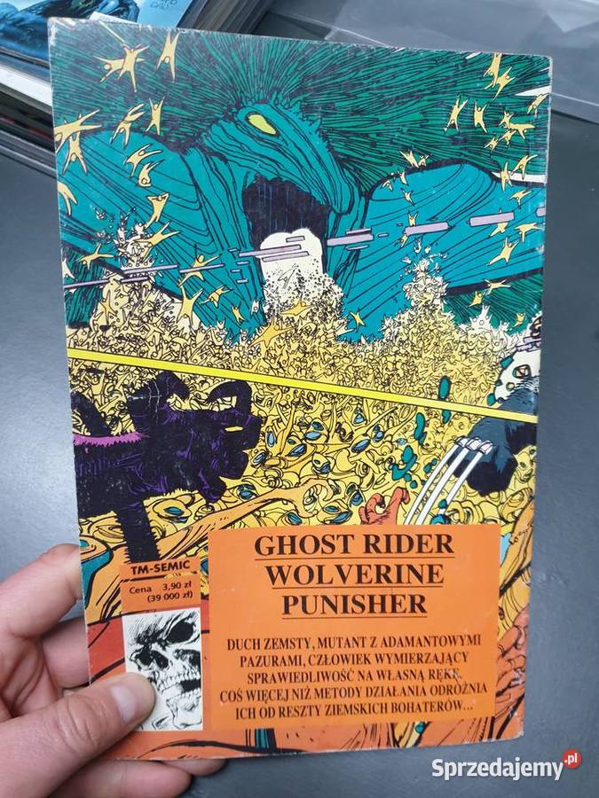 Ghost Rider Wolverine Punisher TMSemic wyd Superbohaterowie pomorskie Gdynia