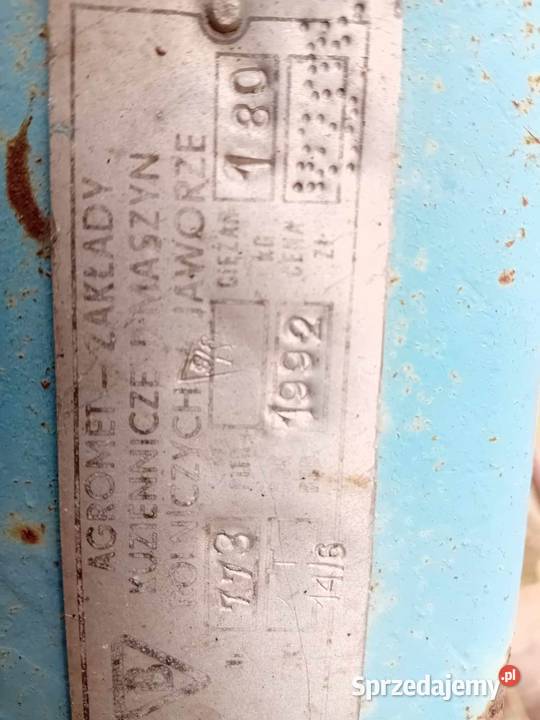 Obsypnik do ziemniaków nieuszkodzony Rolnictwo małopolskie Miechów