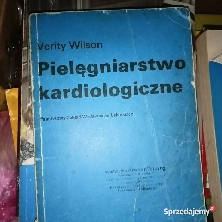 Pielęgniarstwo kardiologiczne książki wysyłka Gdańsk