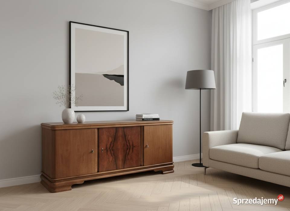 Antyczna komoda w stylu art deco lata 40te wielkopolskie Jerka sprzedam