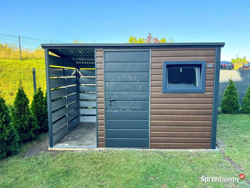 Schowek domek ogrodowy 25x2m wiata okno świętokrzyskie Busko-Zdrój