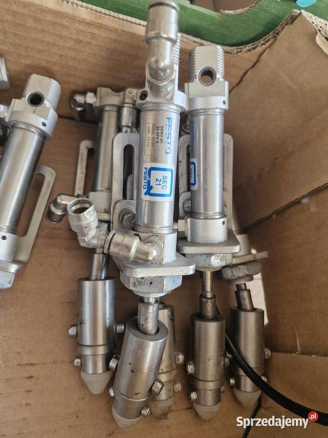 Festo SMC Bibus Menos Metal Work siłowniki Banino