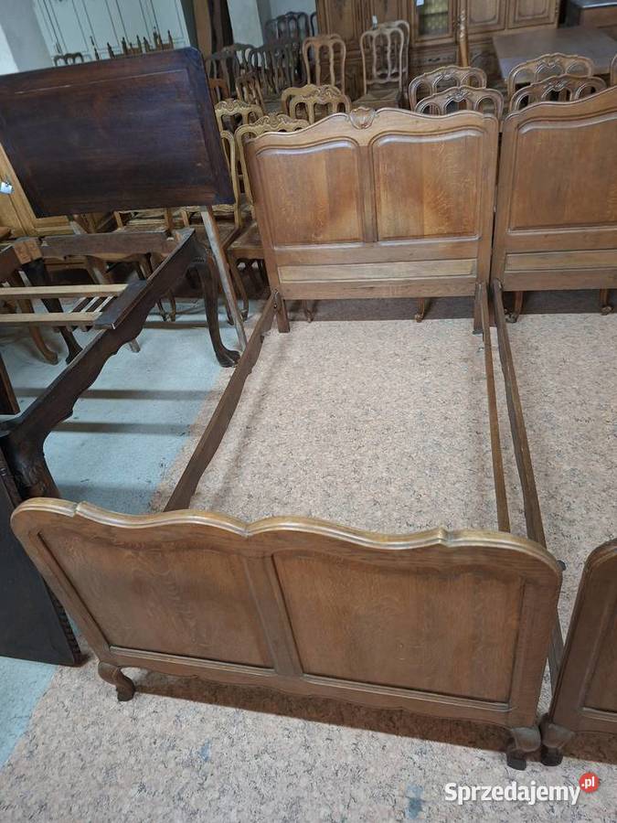 Dwa łóżka ludwikowskie Francja Nowy Sącz