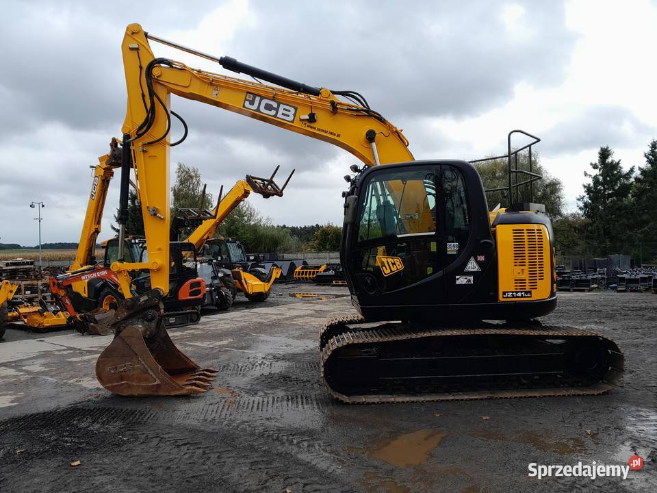 JCB JZ141 2018R KOPARKA GĄSIENICOWA 16 TON CAT pełny VAT Krotoszyn