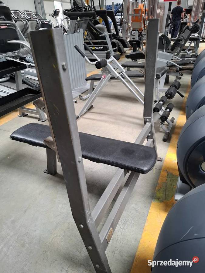 Ławka płaska pod sztangę marki Gymleco Wałcz sprzedam