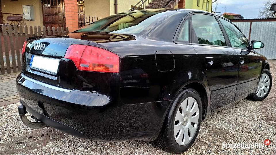 Audi A4 B7 20TDI 2006r Sedan Czarny Manual A4 kujawsko-pomorskie Toruń