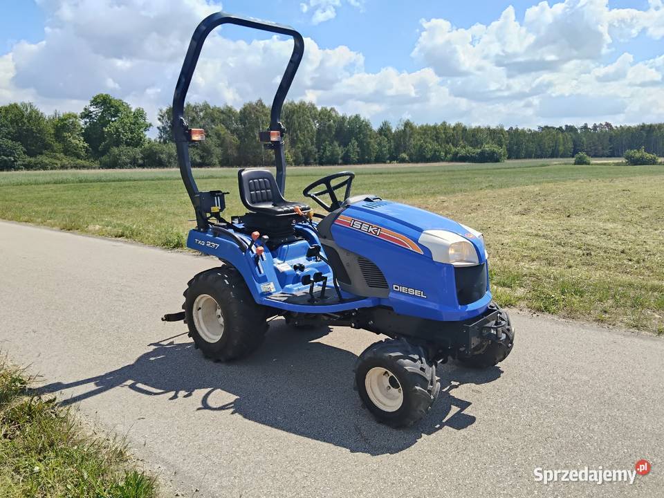 Mini traktorek ISEKI TXG 237 4X4 27 2017 Kock