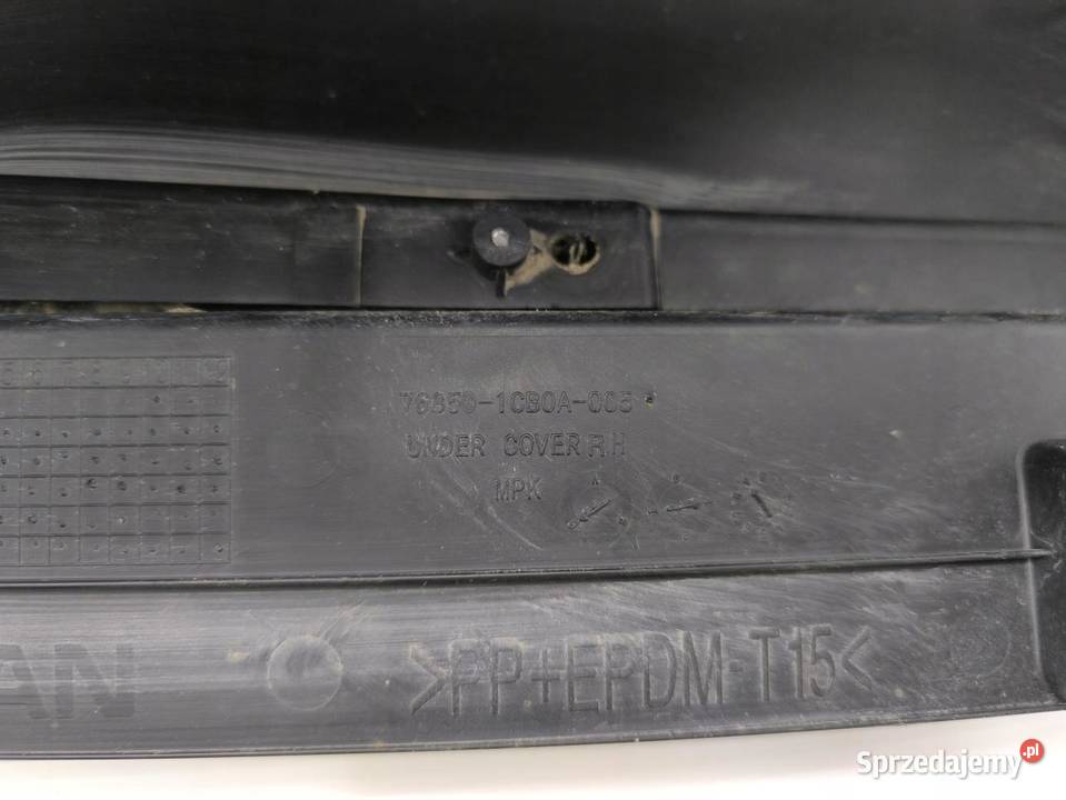LISTWA NAKLADKA PROGU PRAWA FX II QX70 osobowe sprzedam