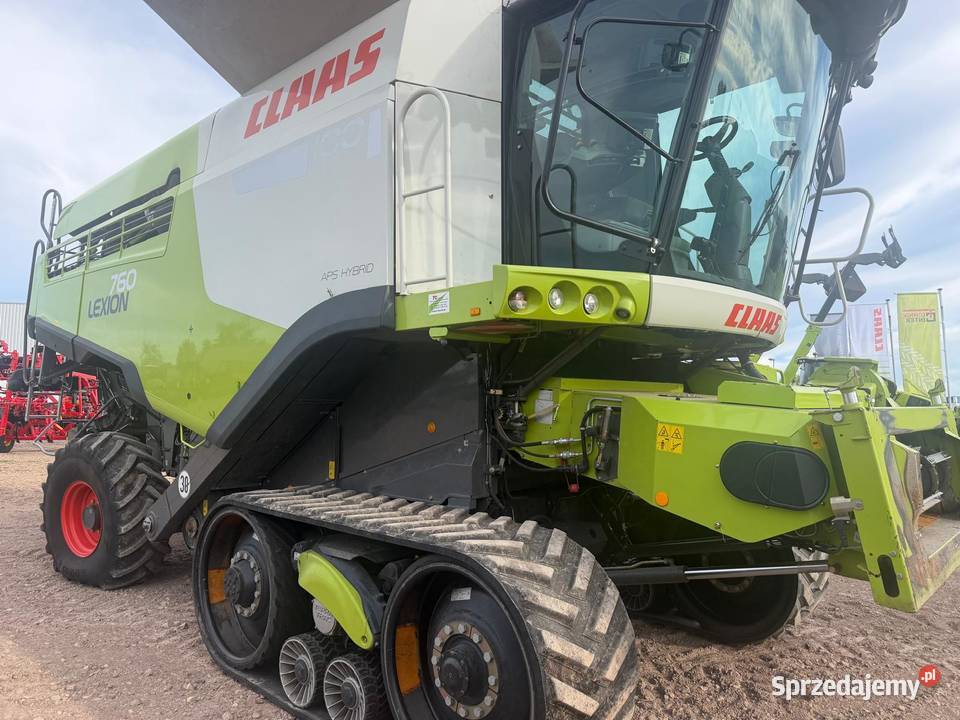 Kombajn zbożowy Claas Lexion 760TT heder V1050 nieuszkodzony Nowa Ruda sprzedam