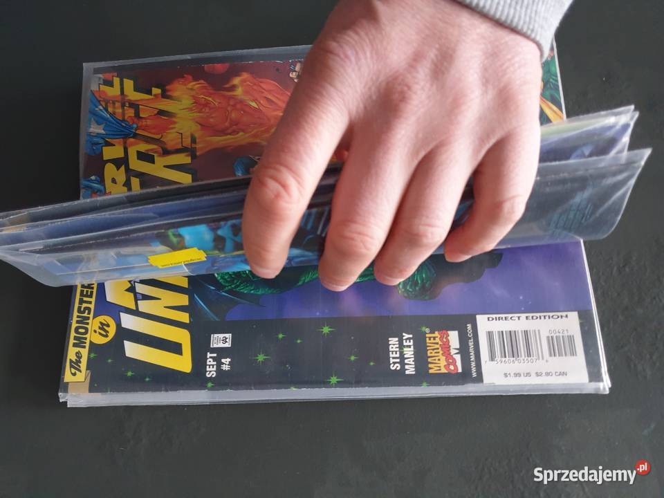 Marvel Universe The Invaders 7 komiksów USA 1998