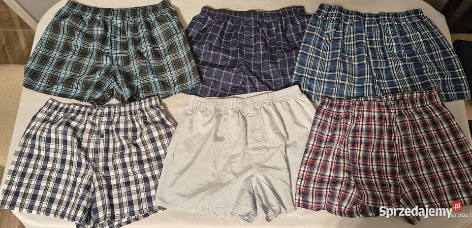 Bokserki męskie XXL 6 par