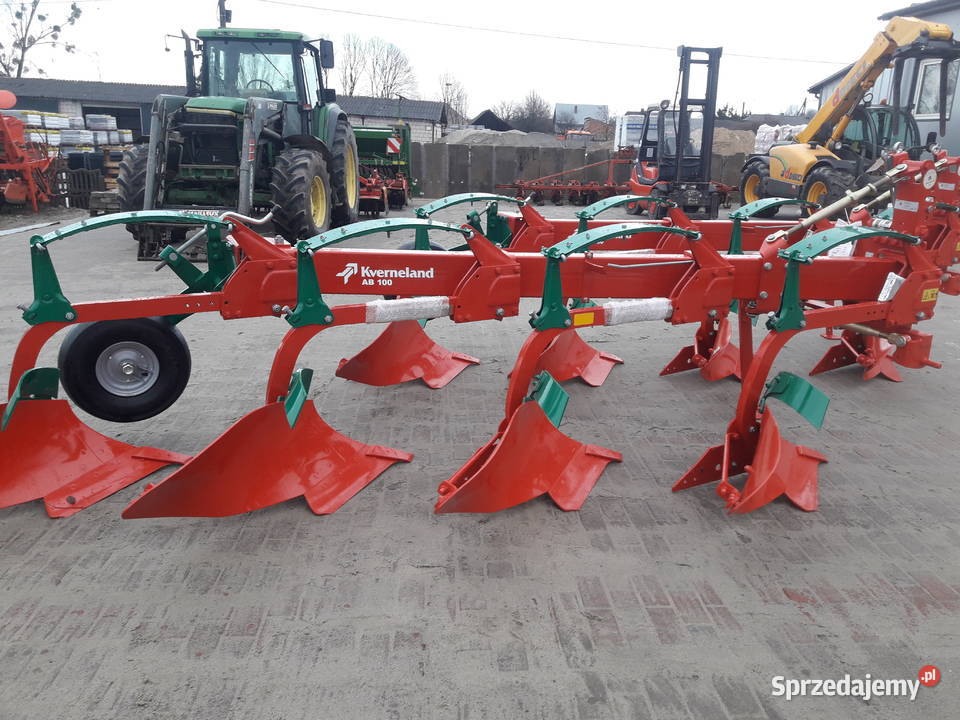 Pług zagonowy Kverneland model AB 4 korpusy na Krasnystaw