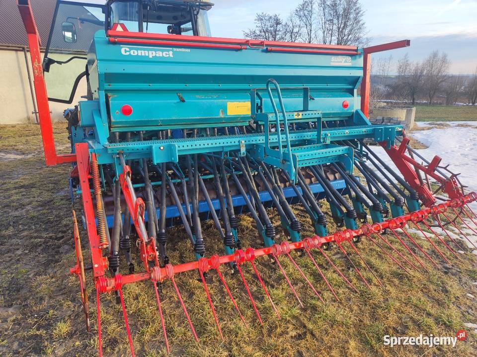 Agregat uprawowo siewny 3m rabe werk sulky Sobków