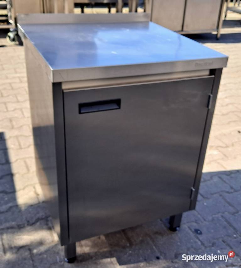 STÓŁ Z SZAFKĄ DRZWI OTWIERANE DORA METAL 606085 wielkopolskie Nowe Skalmierzyce
