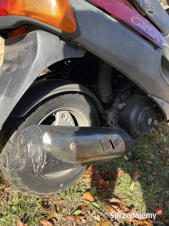 Suzuki AN 125 skuter 125 kat B z Niemiec Suzuki dolnośląskie Jelenia Góra sprzedam