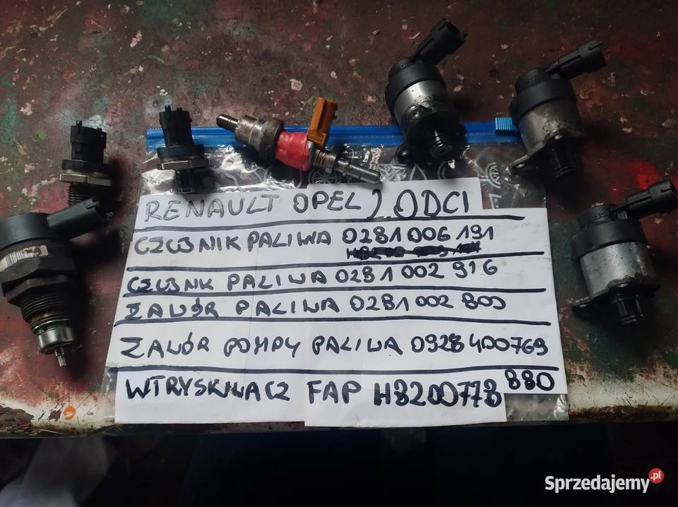 OPEL RENAULT 20DCI M9R zawór pompy paliwa świętokrzyskie