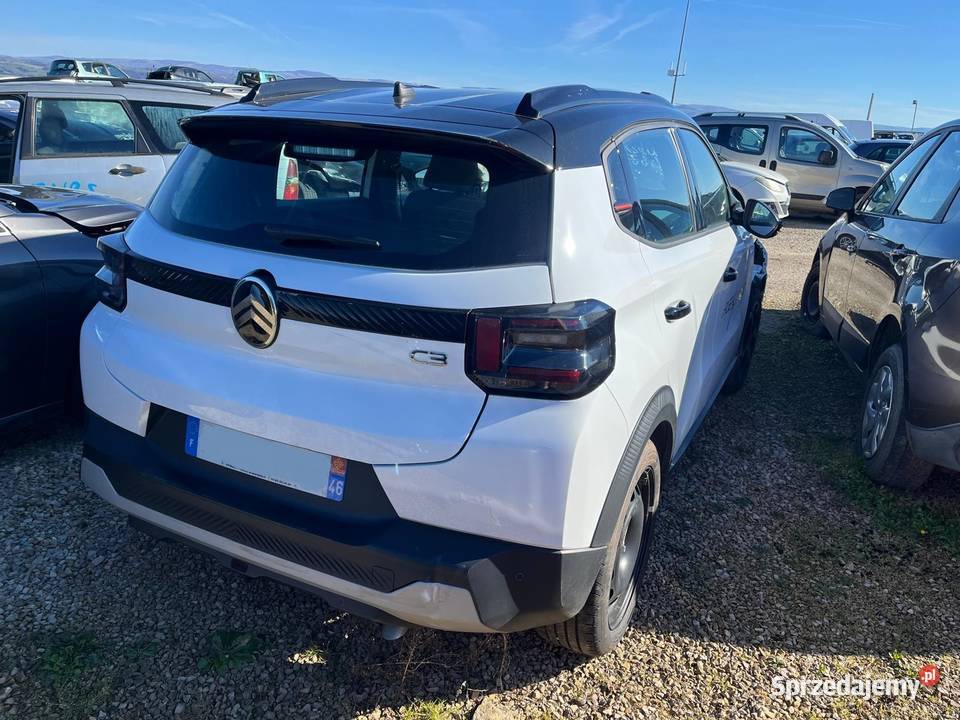 CITROEN C3 IV 12i PureTech 110 hybride eDSC6 biały C3 Lublin