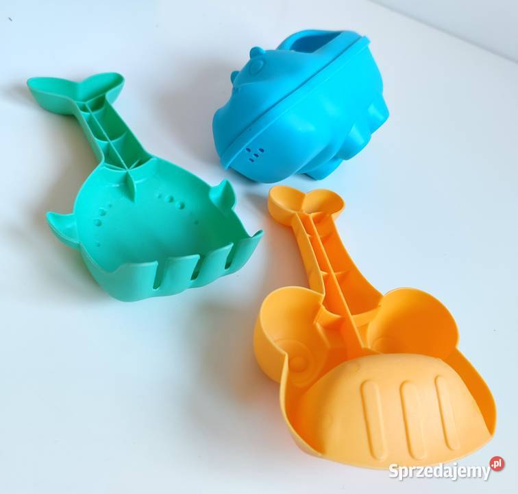 Zestaw do piasku 3w1 walizka hipopotam Woopie Katowice