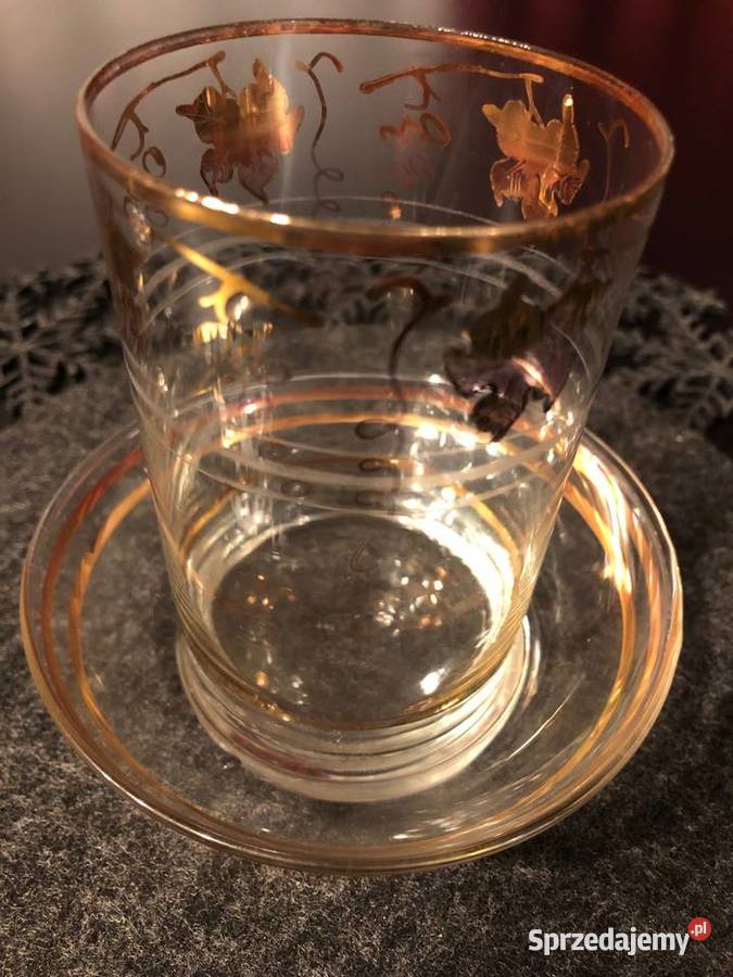 Wyjątkowy Zestaw Cienkościennego Szkła Vintage Kraków