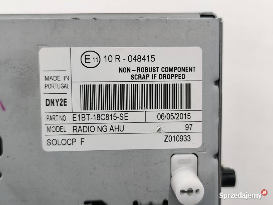 RADIOODTWARZACZ NAWIGACJA FORD FIESTA MK7 LIFT sprzedam