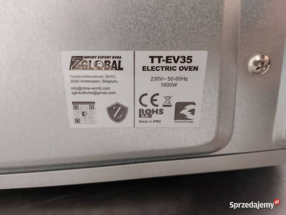 Mini piekarnik TurboTronic TTEV35 Wrocław