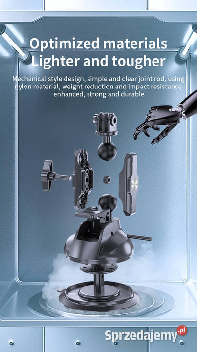 Uchwyt samochodowy przyssawka do GoPro na Wrocław sprzedam