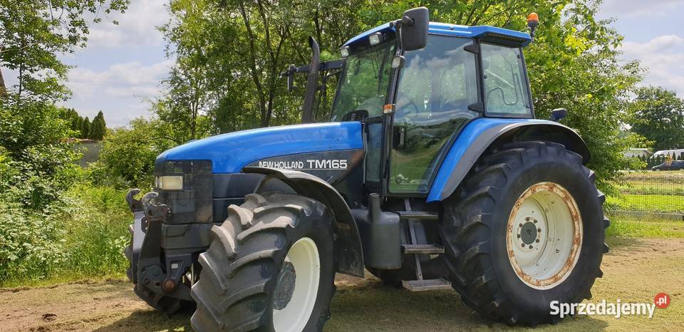 Ciągnik Holland TM165 film z pracy Zaczep górny
