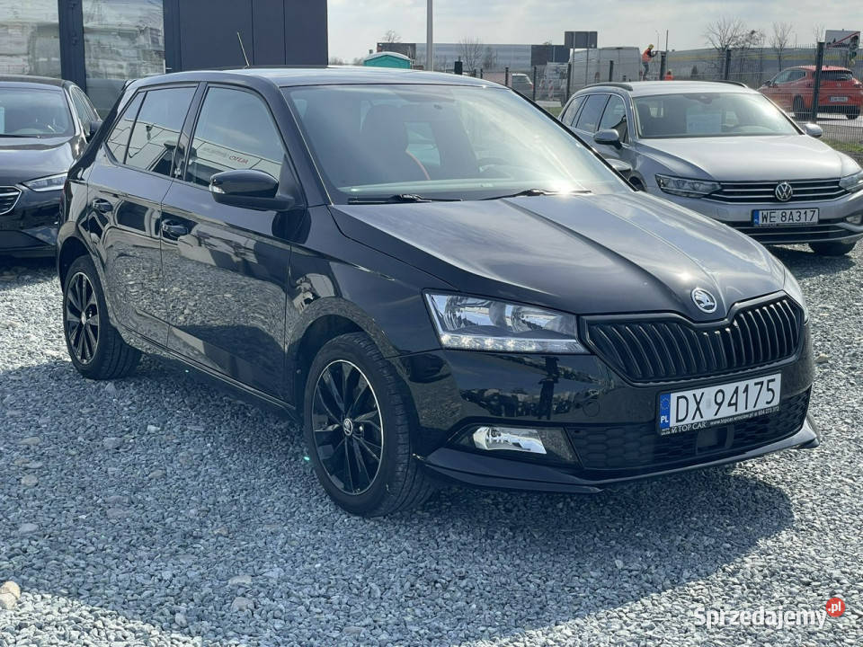 koda Fabia 10 TSi 95 2019r Monte Carlo zadbana światła przeciwmgielne Fabia Wojkowice