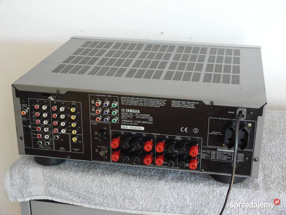 Amplituner Yamaha RXV440 RDS mocny i sprawny Jasło