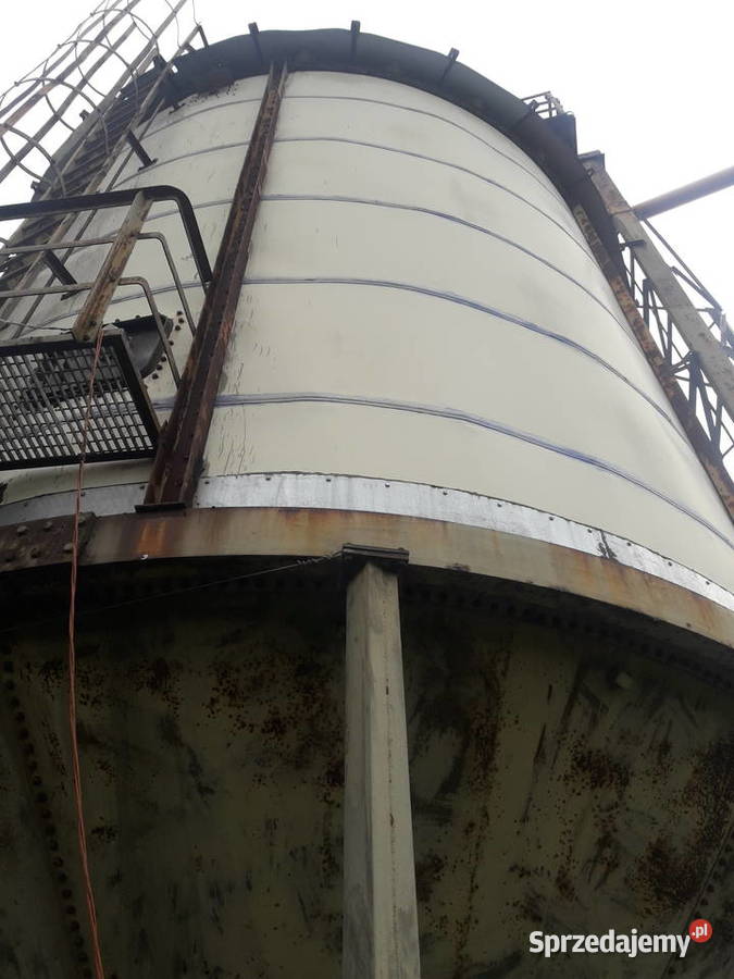 Silosy zbożowe lejowe 150 ton warmińsko-mazurskie Segnowy