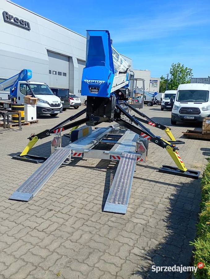 Nowy podnośnik gąsienicowy Socage Raptor 21S Warszawa
