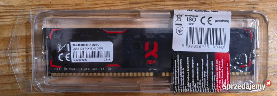 GoodRam 8 GB IRDM 2400D464L MHz 151515 CL15 Sosnowiec