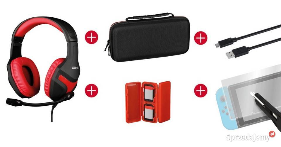 ZESTAW AKCESORIÓW KONIX DO NINTENDO SWITCH 5 W 1 Kielce