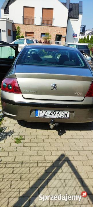 Peugeot 407 benzyna 18 2006 bezpośrednio wielkopolskie Tarnowo Podgórne