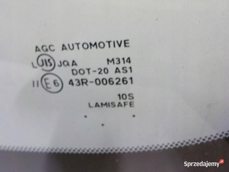 SZYBA PRZEDNIA CZOŁOWA INFINITI G35 G37 SEDAN osobowe Nowy Tomyśl