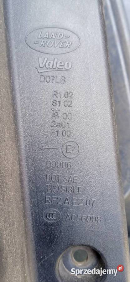 Lampa tylna lewa RANGE Rover Sport osobowe Łódź