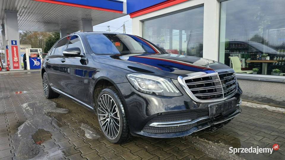 Mercedes S 350 S 350d Lang 4 Matic Bogate elektrycznie ustawiane fotele Karczew