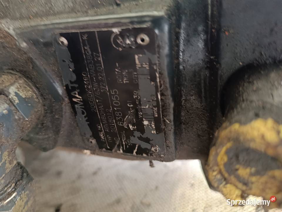 Skrzynia biegów silnik jazdy komatsu pw150 e Wągrowiec