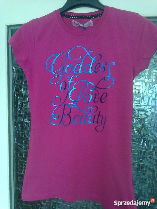 Różowy tshirt Troll Olkusz