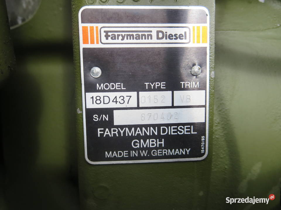 AGREGAT PRĄDOTWÓRCZY DALSTED FAYMANN DIESEL 39KW Wąchock