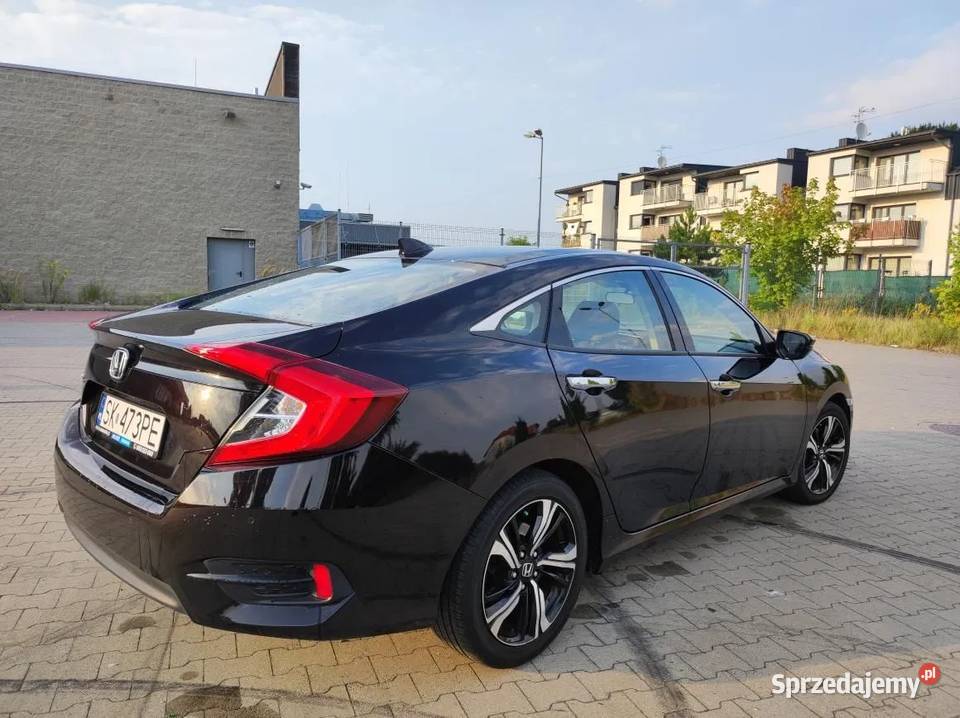 Honda Civic x 15 sedan salon polska ASO bezwypa Kraków