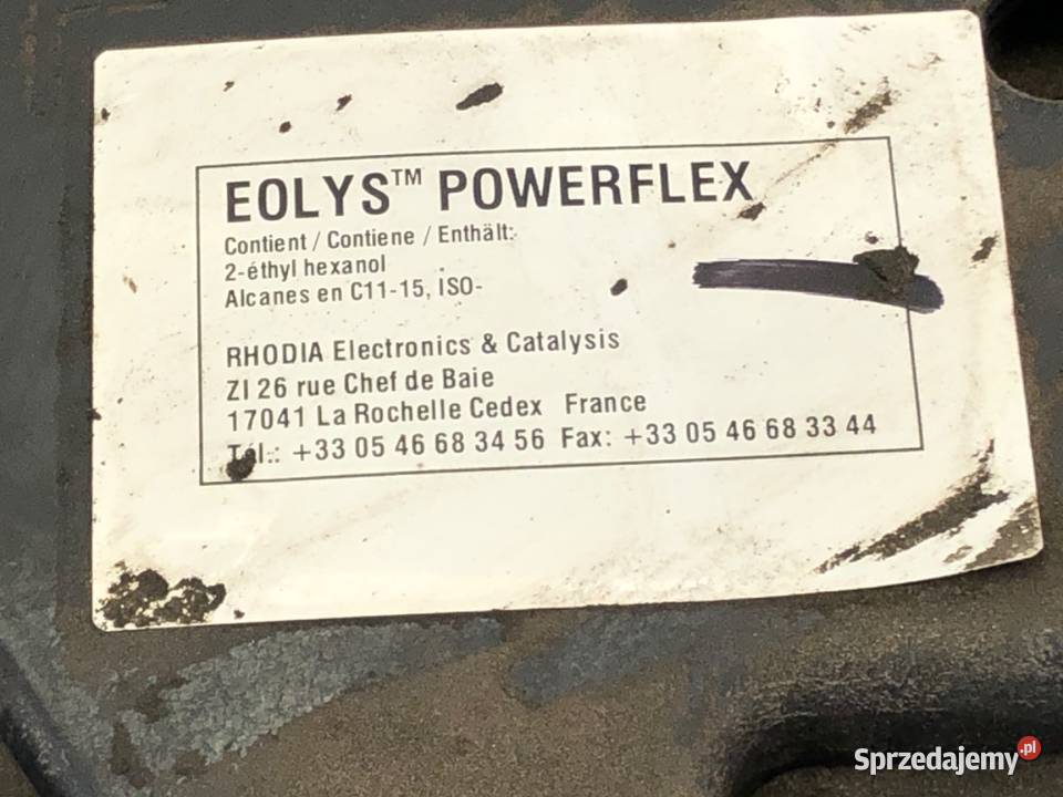 ZBIORNIK DPF CITROEN C4 II 16 114 Hatchback