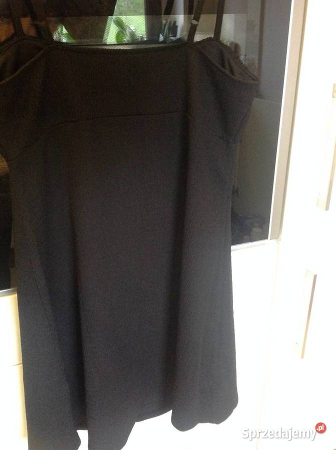 Mini Sukienka Letnia Mała Czarna DIVERSE M j Nowa Sól