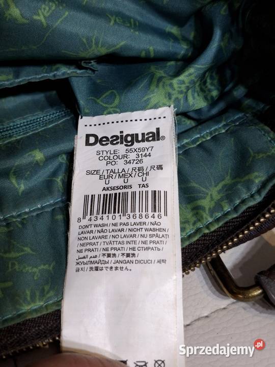 Desigual damska torebka do ręki kolorowa Kraków