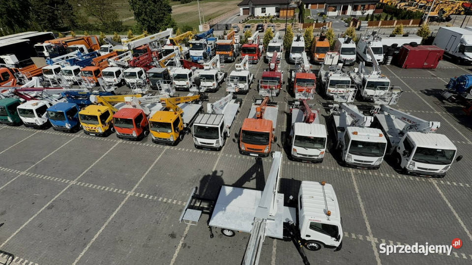 Nissan Cabstar Podnośnik Koszowy 21m CMC PLA 210 Widełki
