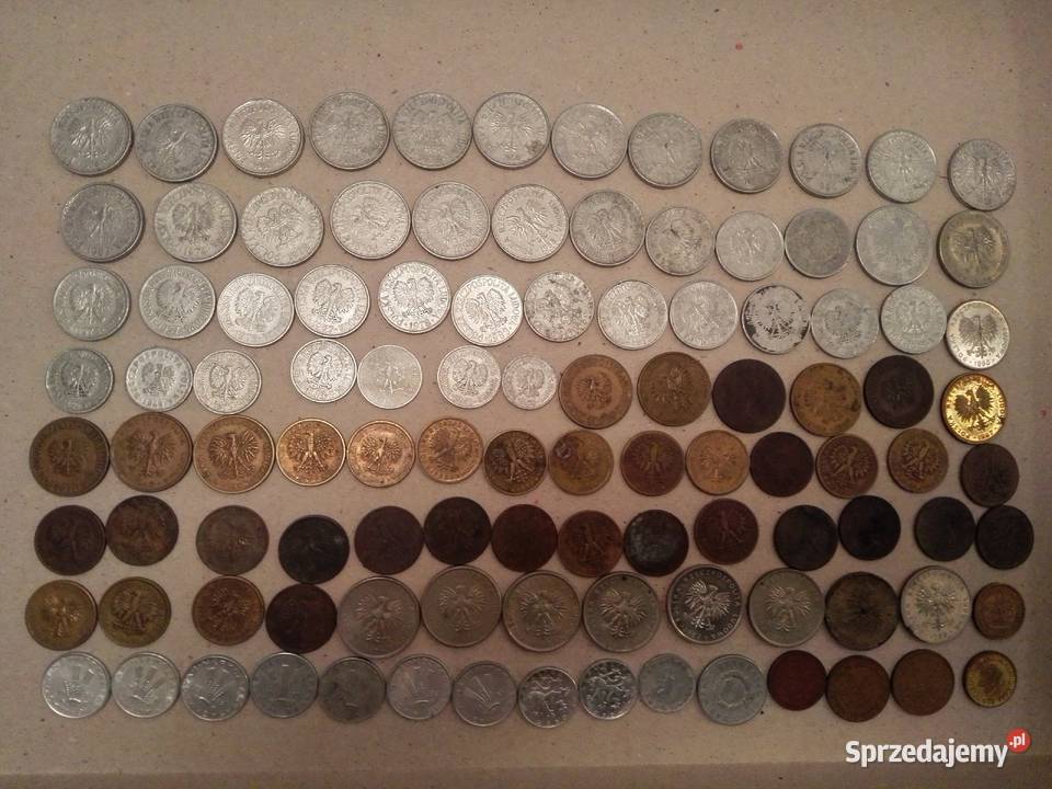 Monety zestaw 106 sztuk Czersk